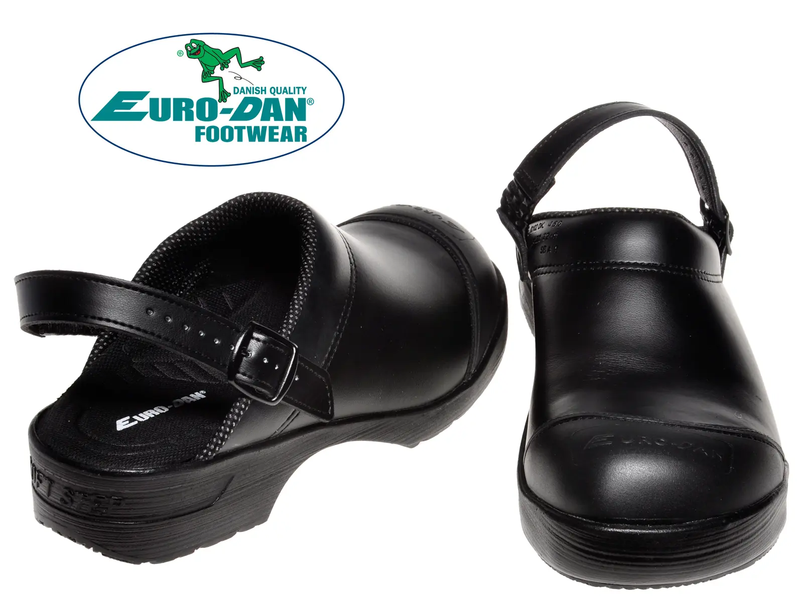 EURO-DAN Flex Sicherheitsclogs offen Riemen Gr.45