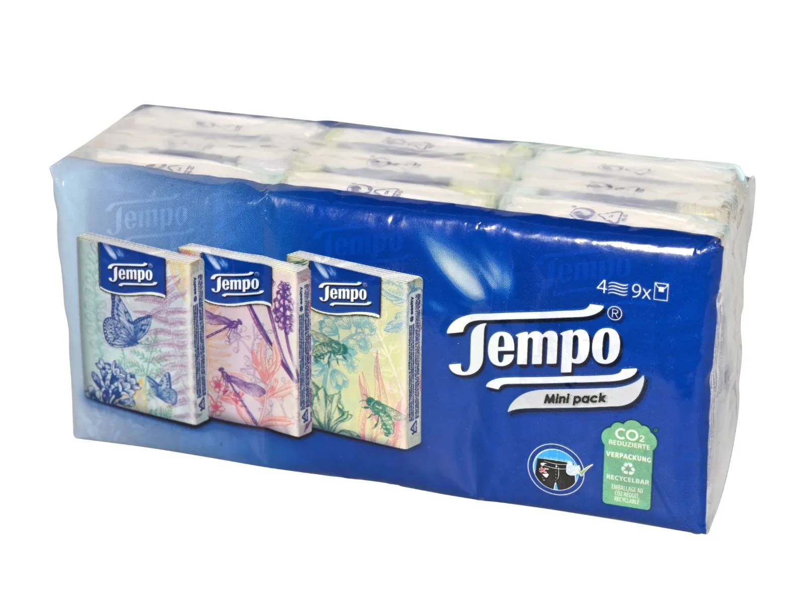 Tempo Taschentücher 9x5 Tücher