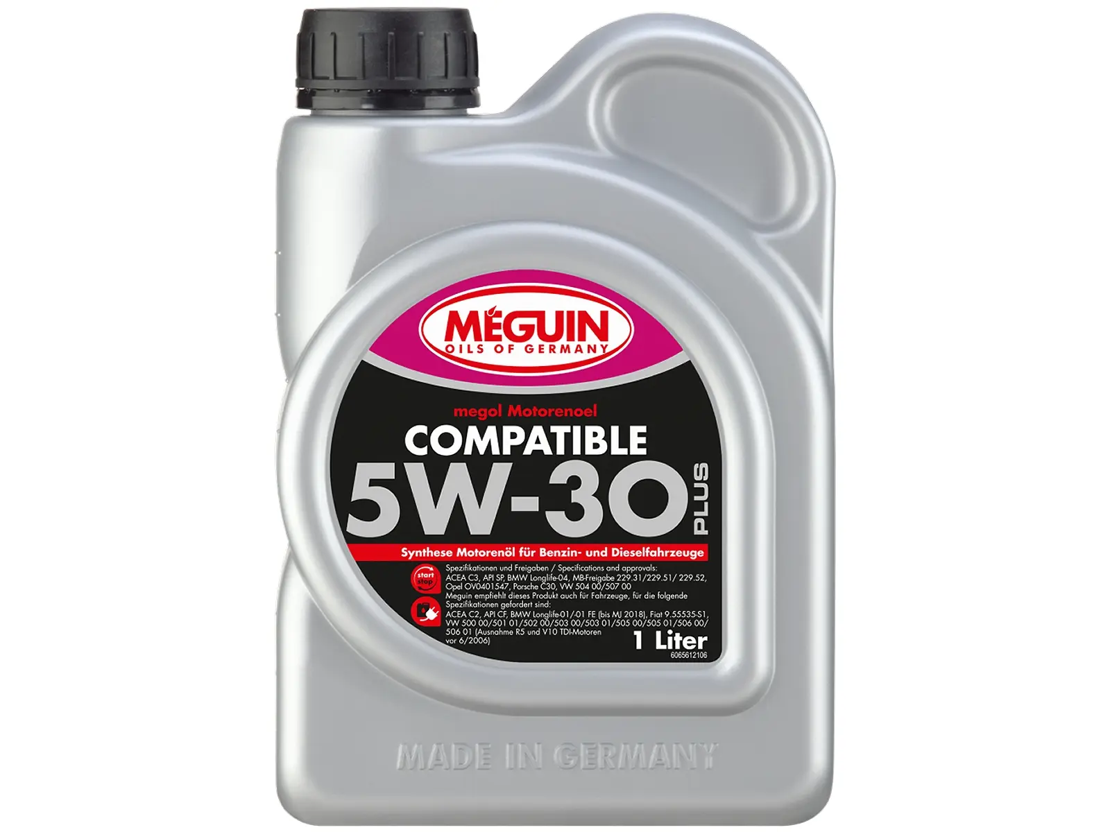 Motorenöl Meguin 1 Ltr. Compatible 5W-30 Plus VE12