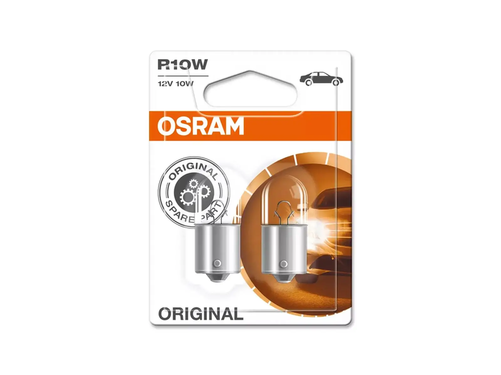 OSRAM Steckbirne BA15S 12V/10W 2erB NR16