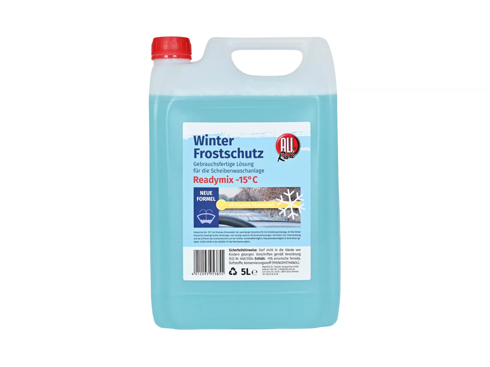 Frostschutz ALL Ride 5 Ltr. Fertig -15°C VE4